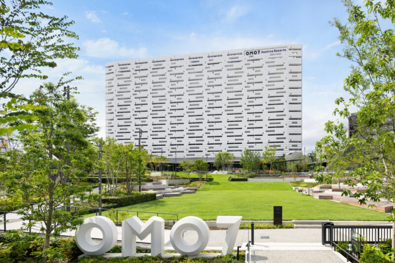 都市叢林裡的極致奢華，星野集團旗下-OMO7 大阪，榮獲 42 屆大阪都市景觀建築獎