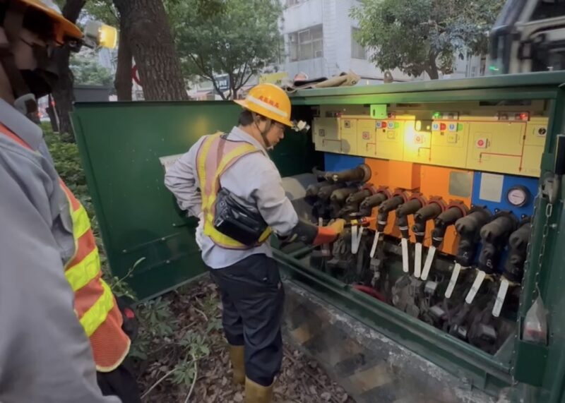 地下電纜故障導致高市420戶停電　台電全力搶修一小時內復電