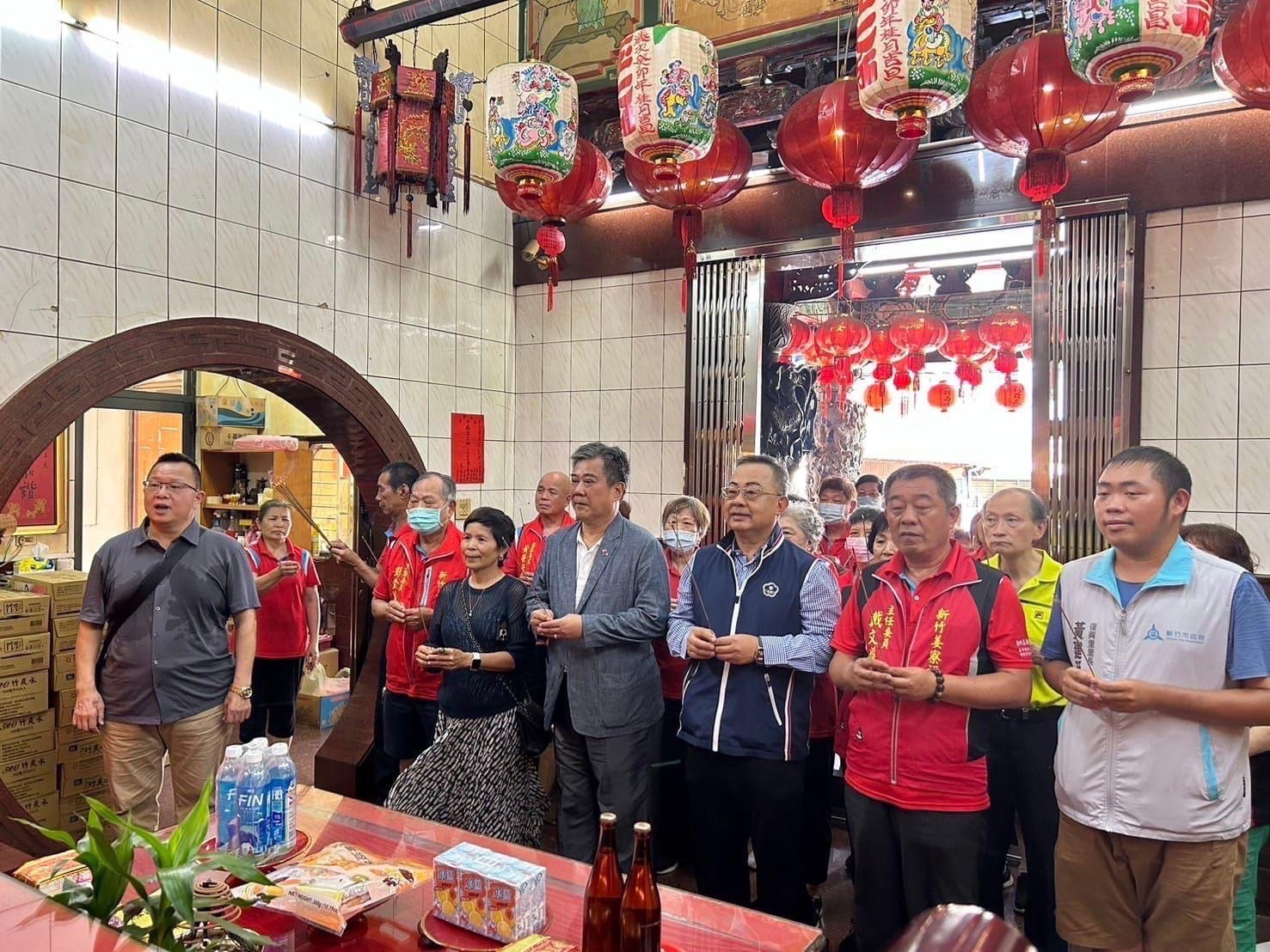 竹市北極殿香火鼎盛 余政憲專程參香祈福 今傳媒 JNEWS