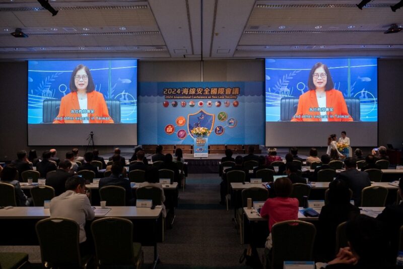 管碧玲：台灣是全球海洋安全關鍵 海委會啟動「海線安全國際會議」