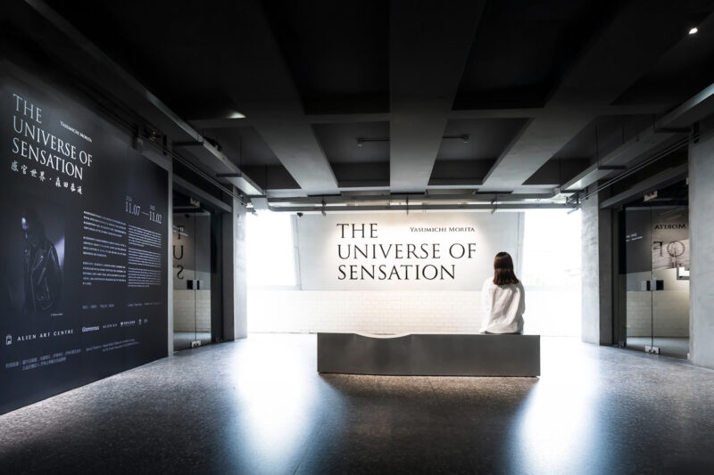 ▲金馬賓館當期展覽《感官世界：森田恭通 The Universe of Sensation：Yasumichi Morita》由策展人。（圖/金馬賓館當代美術館提供）