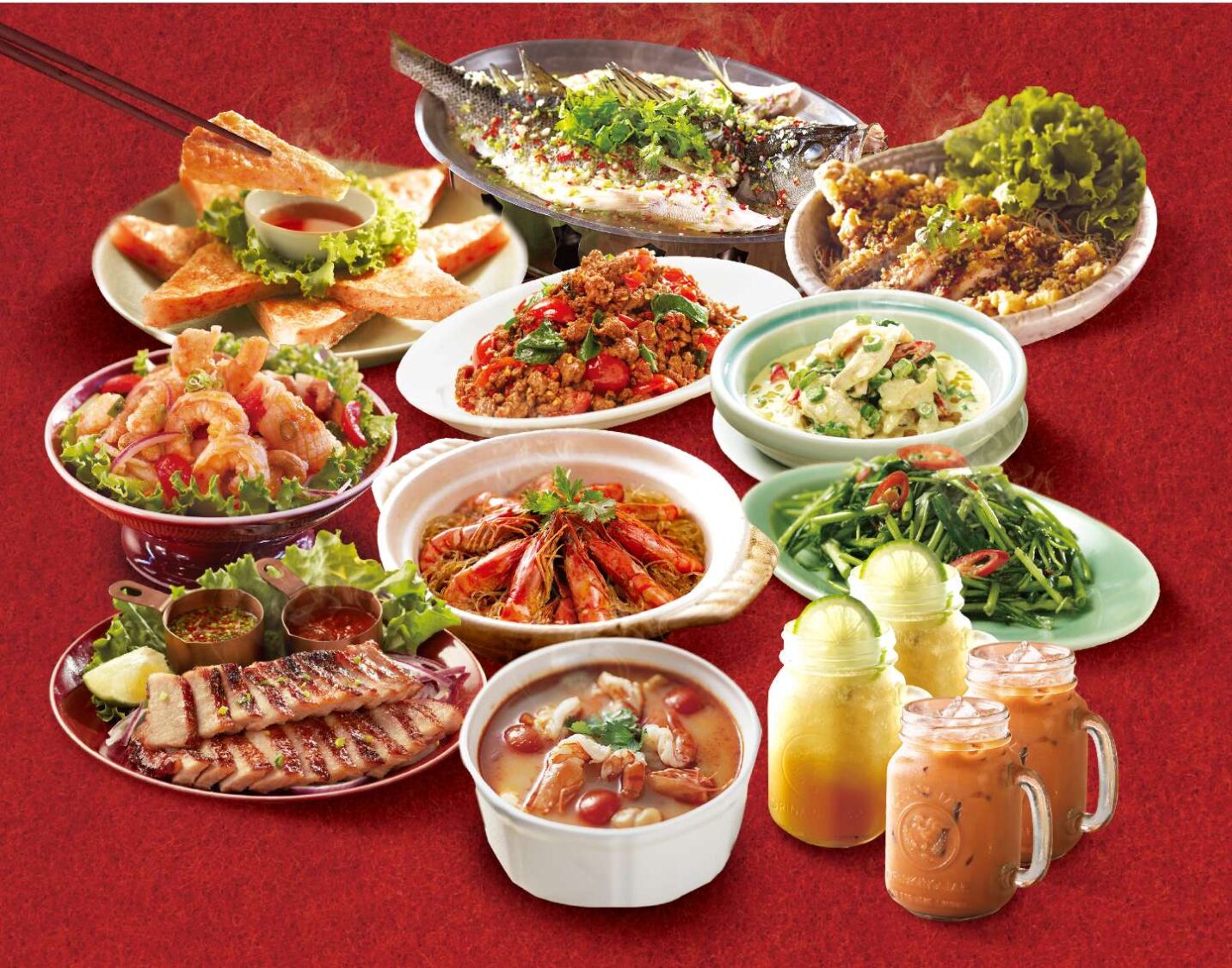 ▲瓦城泰國料理。（圖/新光高雄三多店提供）