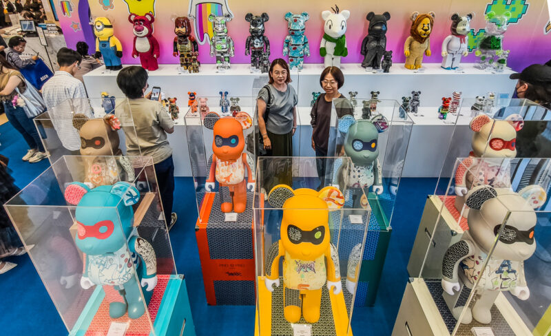 ▲ASCE 潮流藝術品牌首登高雄漢神巨蛋。（圖/記者張忠義攝）