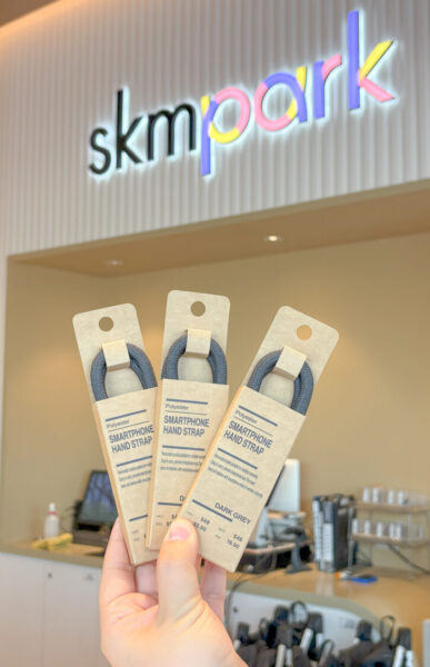 ▲會員專屬活動，扣點換無印良品腕帶式手機掛繩，時尚實用一次擁有。（圖/SKM高雄草衙提供）