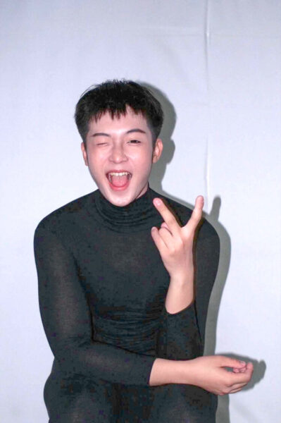 ▲來自屏東縣枋寮高中(國中部)的舞蹈科盧俊傑同學，堅持信念，苦盡甘來，同時上榜國立台灣藝術大學、國立體育運動大學、臺北市立大學。（圖/中華藝校提供）