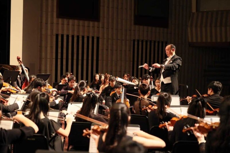 ▲雄頌管弦樂團指揮周安瑞老師。（圖/雄頌管弦樂團提供）