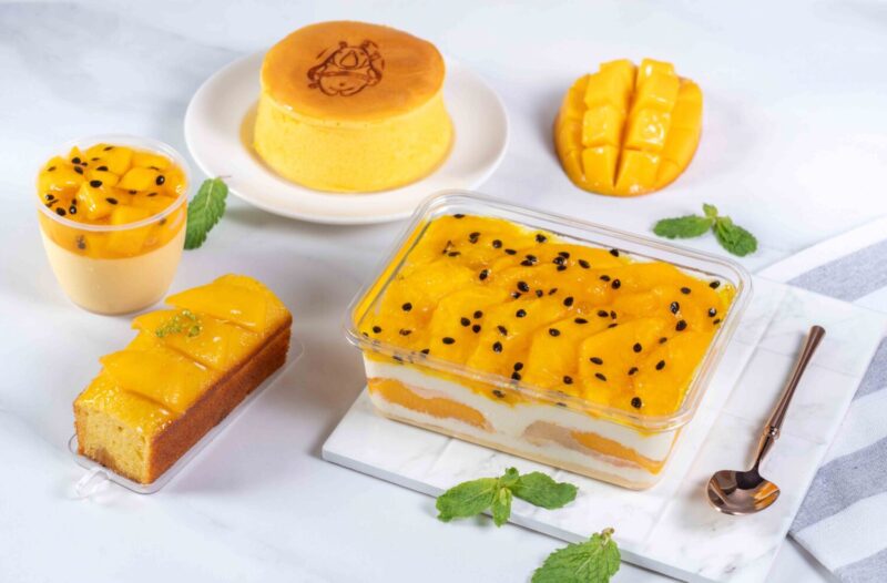 ▲【義大皇家酒店】芒果系列新品上市！從磅蛋糕到奶酪樣樣誘人，最強熱銷「芒果寶盒」。（圖/義大皇家酒店提供）