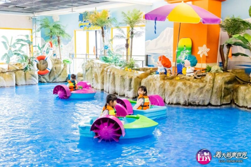 ▲今夏最狂水戰，就在義大世界！超高人氣的「水戰遊行」，大小朋友都能帶上自己的水槍玩。（圖/義大皇家酒店提供）