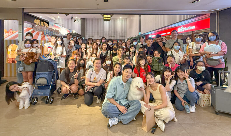 ▲薩摩耶-Dobby多比毛小孩見面會。（圖/新光三越高雄三多店提供）