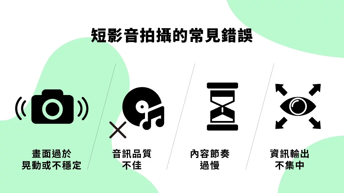 短影音拍攝品質直接影響觀眾停留率與平台推薦機會