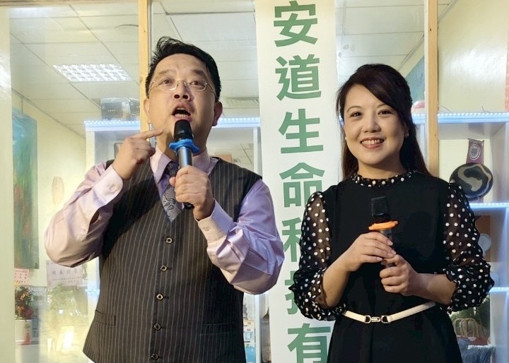 ▲安道生命科技體驗館 科技 × 藝術的溫柔交會。（圖/安道生命科技提供）