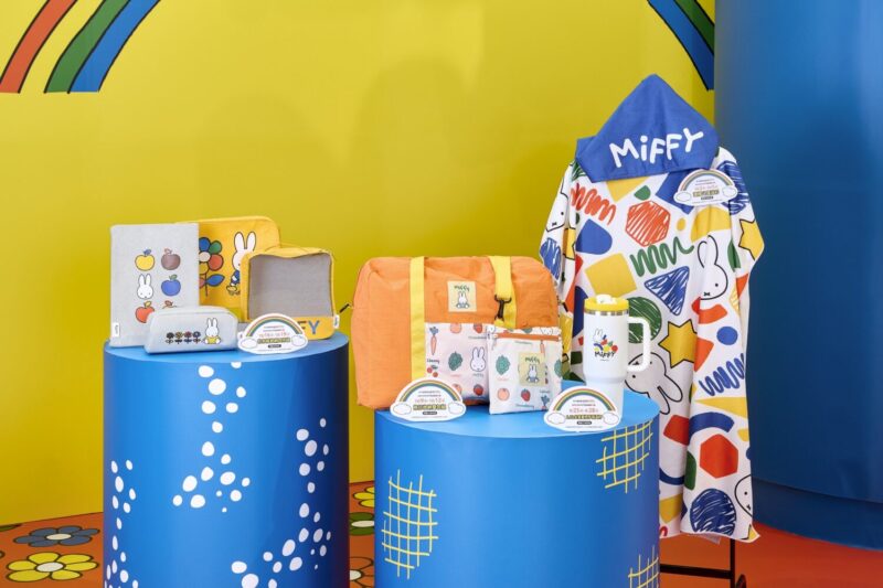 ▲夢時代攜手Miffy米飛於2025超強週年慶推出會員限定來店禮，自9月25日起依序推出1.2L大容量。（圖/高雄夢時代提供）