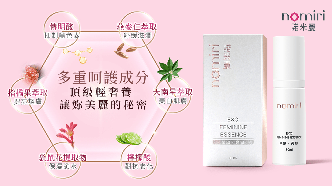 持續保養,讓私密肌逐步展現細緻明亮