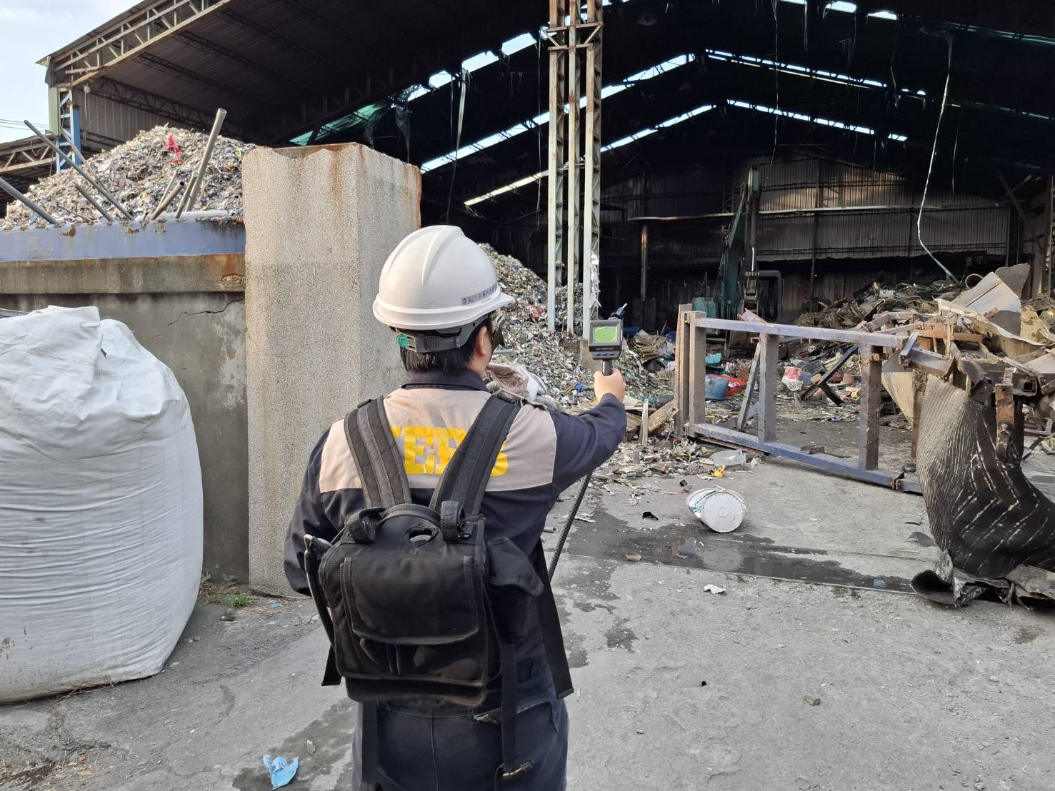 大發工業區地下廢塑膠處理廠火警 高市保局依法裁處並移送法辦