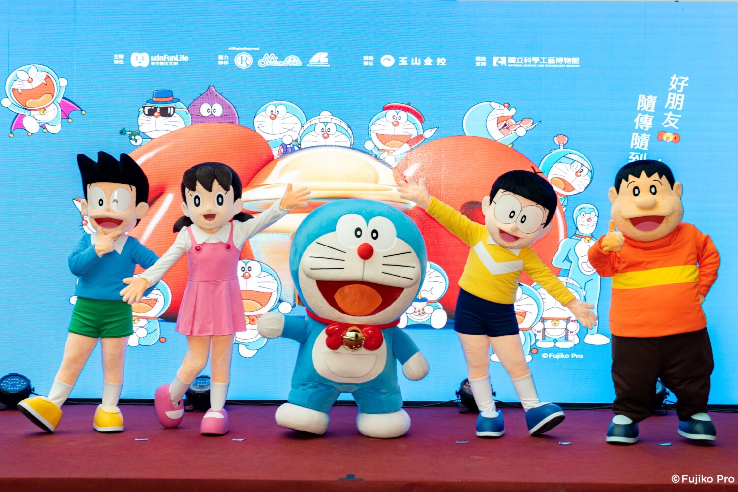 近百座造型哆啦A夢立體雕塑齊聚科工館！ 《100%哆啦A夢&FRIENDS 巡迴特展 高雄站》11月14日起可愛開展