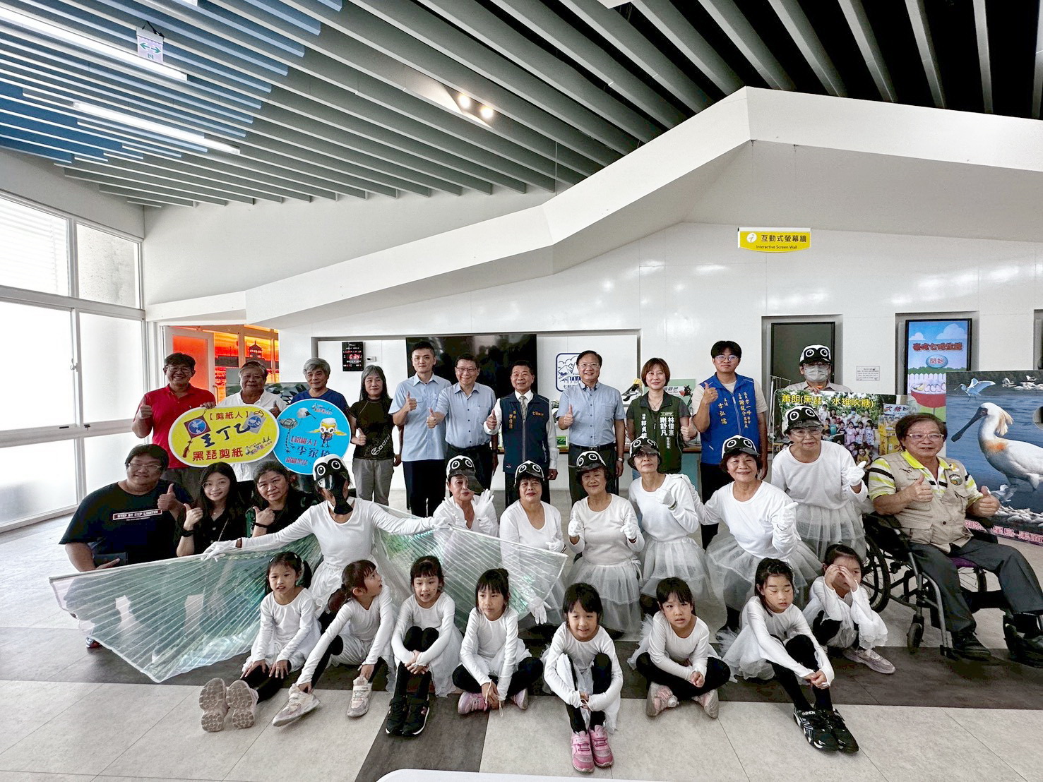 臺南農業局攜手保育學會 黑琵文創三展溫暖守護冬候鳥