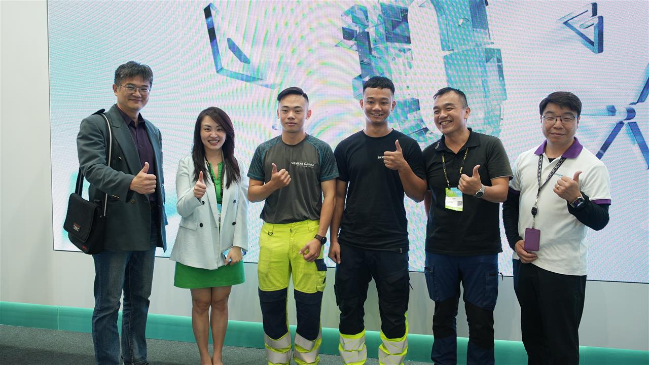 金屬中心 × 西門子歌美颯 × 國立高雄科技大學 產學合作成果分享 產官學攜手培育離岸風電新世代技師