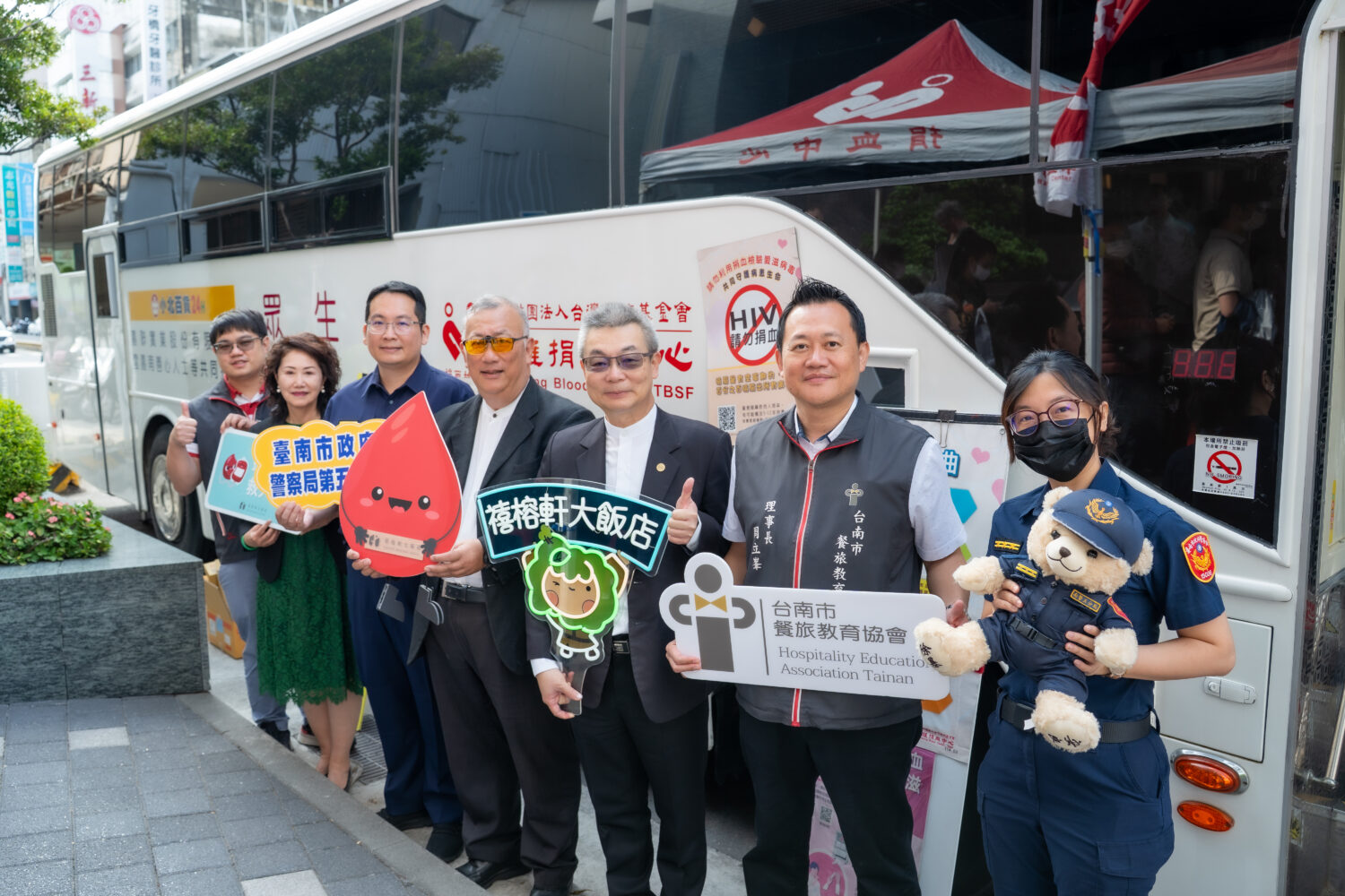 禧榕軒大飯店三週年慶  舉辦捐血公益活動溫暖台南