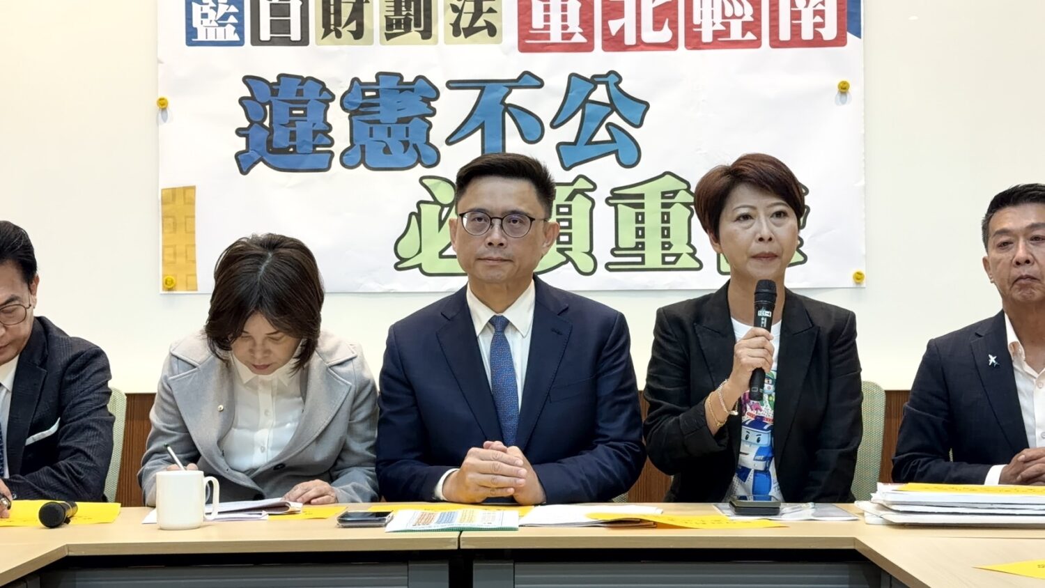 賴瑞隆協同11立委要求財劃法重修:反對重北輕南 要求重建公平分配