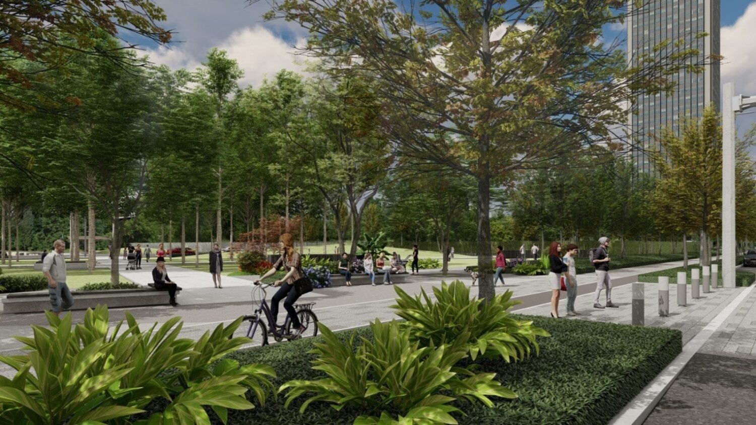 臺南市府打造永康創意園區 40米綠蔭大道 千坪寵物公園