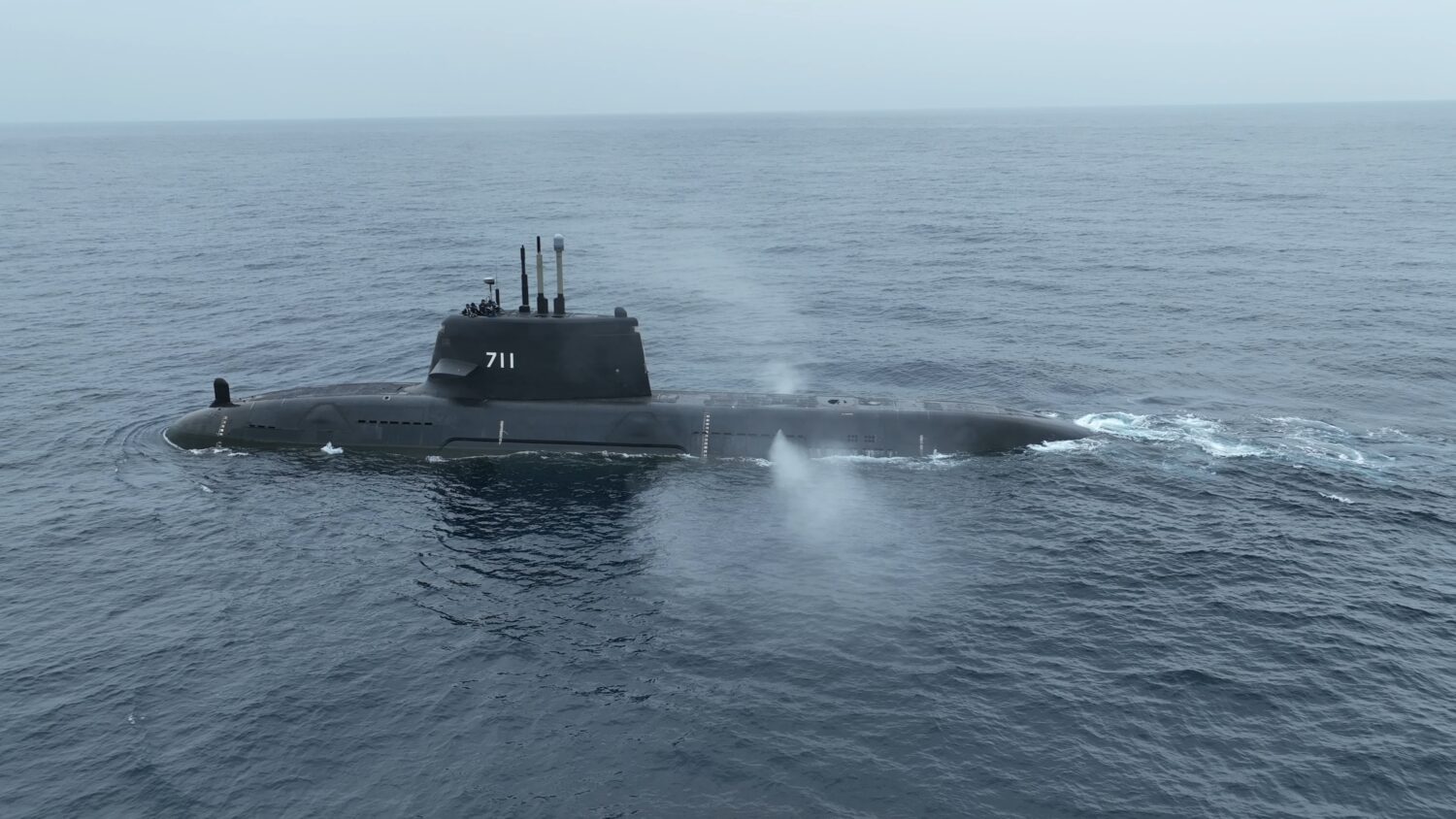 台船公司澄清海鯤軍艦測試不實報載   強調安全第一原則