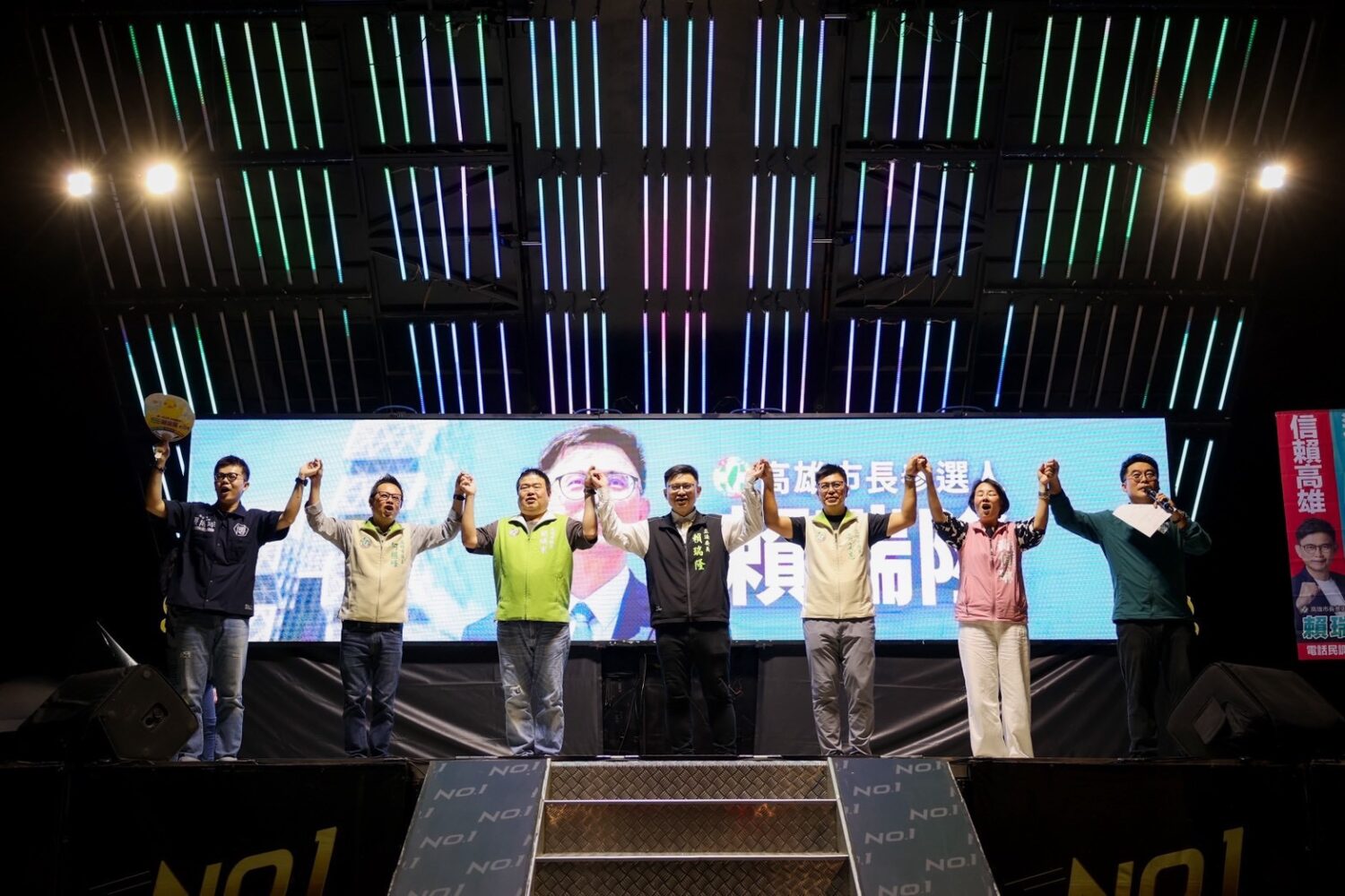 與基層對話腳步不間斷!賴瑞隆岡山談願景 誓成「高雄隊桶箍」