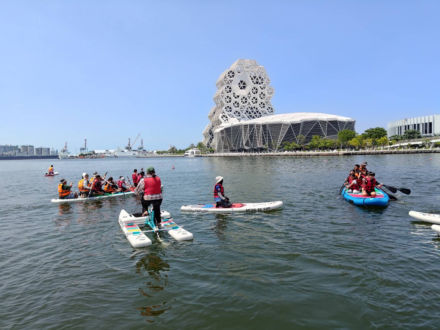 高市海洋局海洋環境教育向下扎根 原鄉學童愛河灣親海體驗