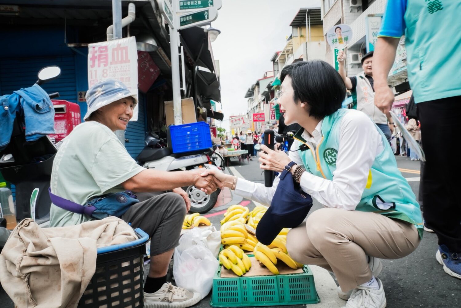 林岱樺走進旗山、聽見每一位鄉親的聲音 打造更貼心的照護網