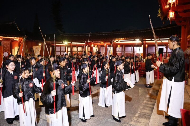 台南孔廟秋祭依循古禮登場　黃偉哲盼傳承文化與尊師重道精神