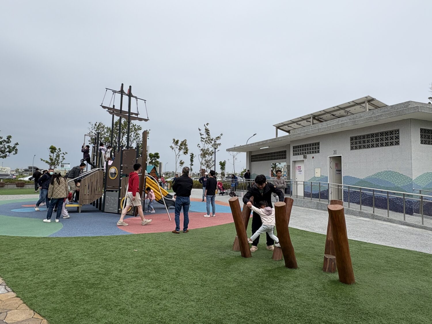 臺南地政局北安商業區重劃工程　榮獲114年綠色城市獎肯定