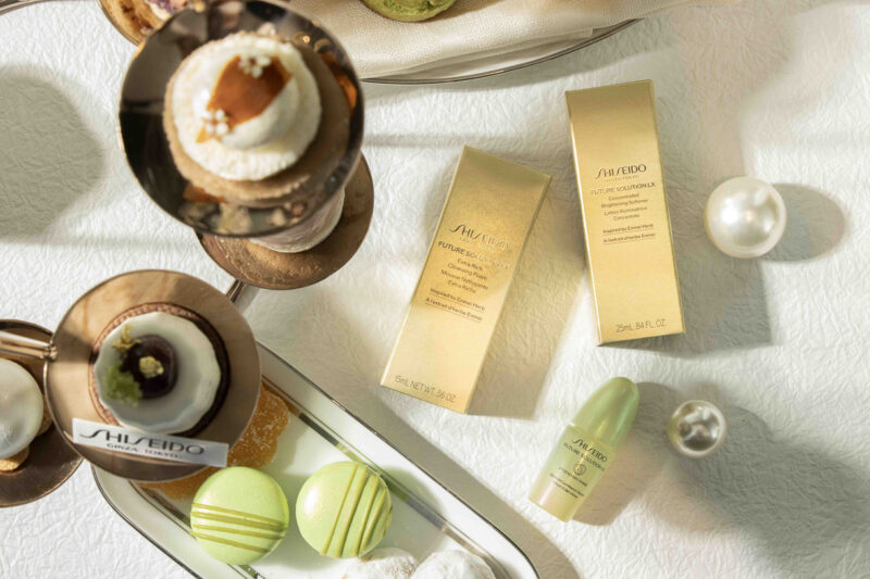 ▲享用「極上御藏．冬日悠然下午茶」，即可獲贈 SHISEIDO 限量體驗禮（價值 NT3,534。（圖/高雄洲際酒店提供）