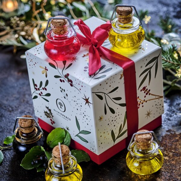 ▲橄欖油醋五件組禮盒。（圖/OLIVIERS & CO提供）