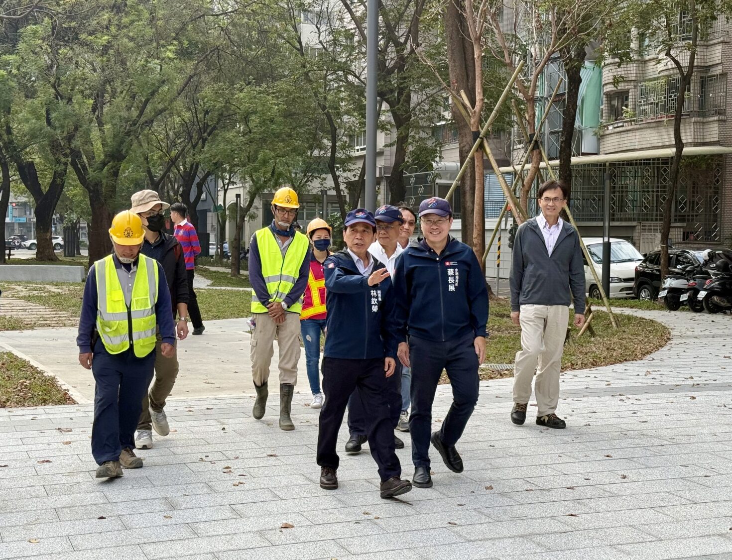 高雄愛河河堤公園改善分區推動 林欽榮副市長視察首區啟用成果