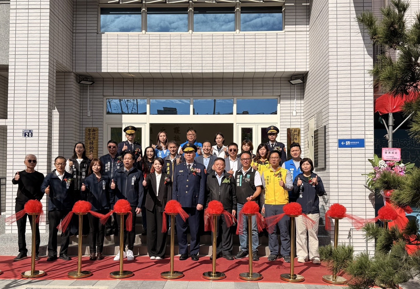 竹市交通警察隊新建辦公廳舍落成 全面提升辦公品質與執勤效能 竹市交通警察隊新建辦公廳舍落成 全面提升辦公品質與執勤效能