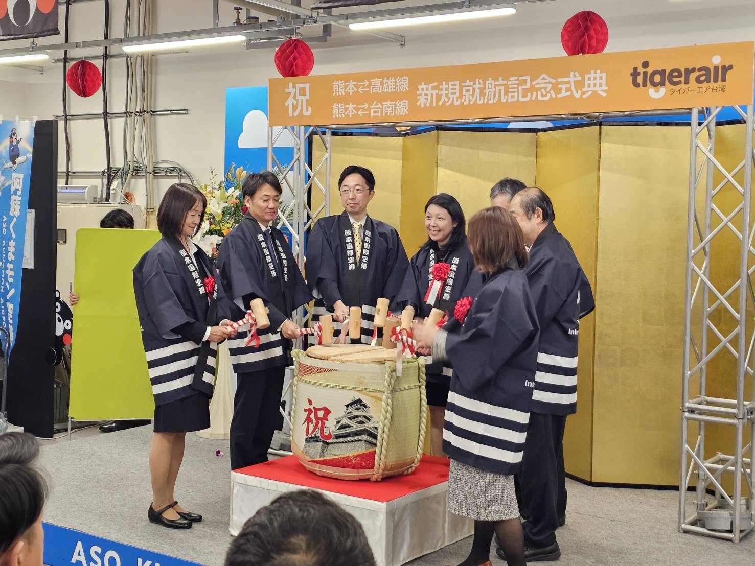 南部民眾去日本更方便！台灣虎航今開航高雄-熊本、台南-熊本航線