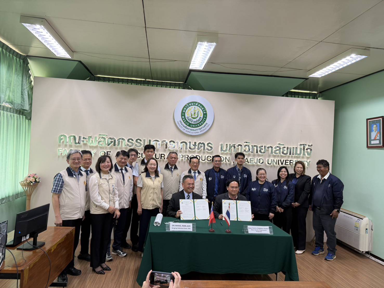 清境農場與梅州大學合作 臺泰農業交流再添新頁