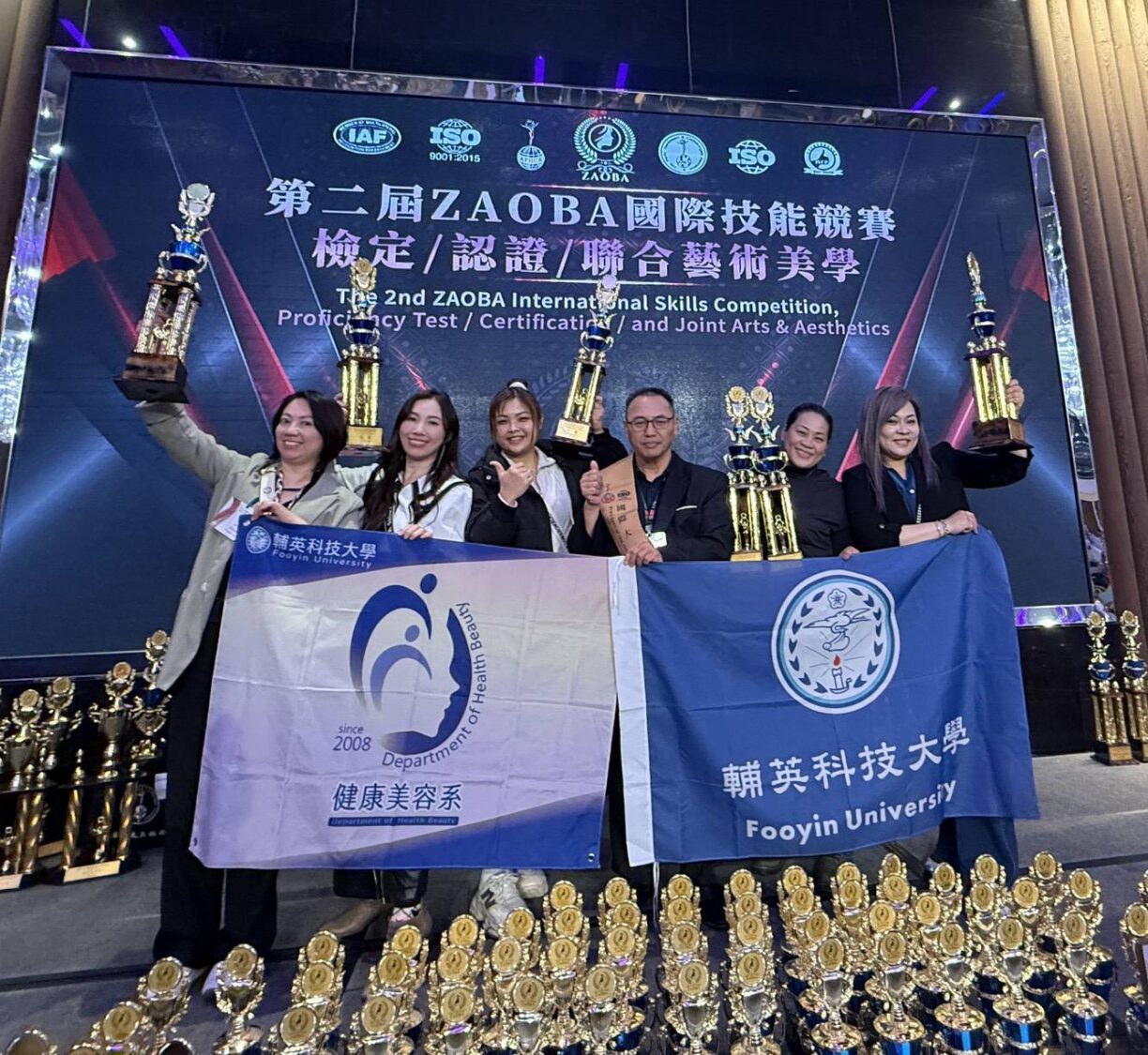 保營系證照達人與健美系全國冠軍齊發 技職之光再現輔英