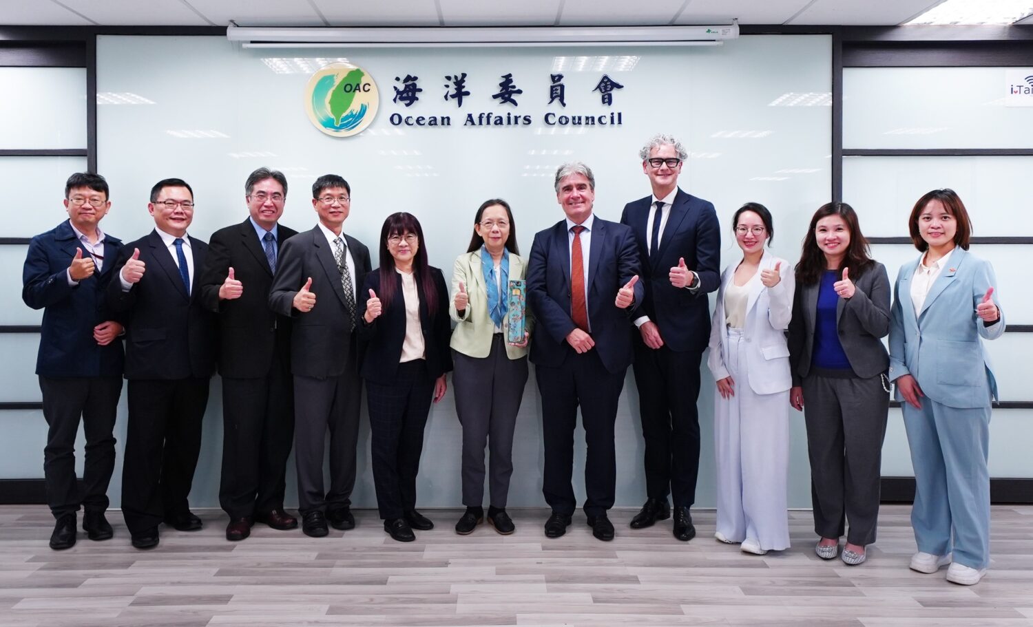 荷蘭在台辦事處拜會海委會 臺荷積極深化海洋治理與永續合作夥伴關係