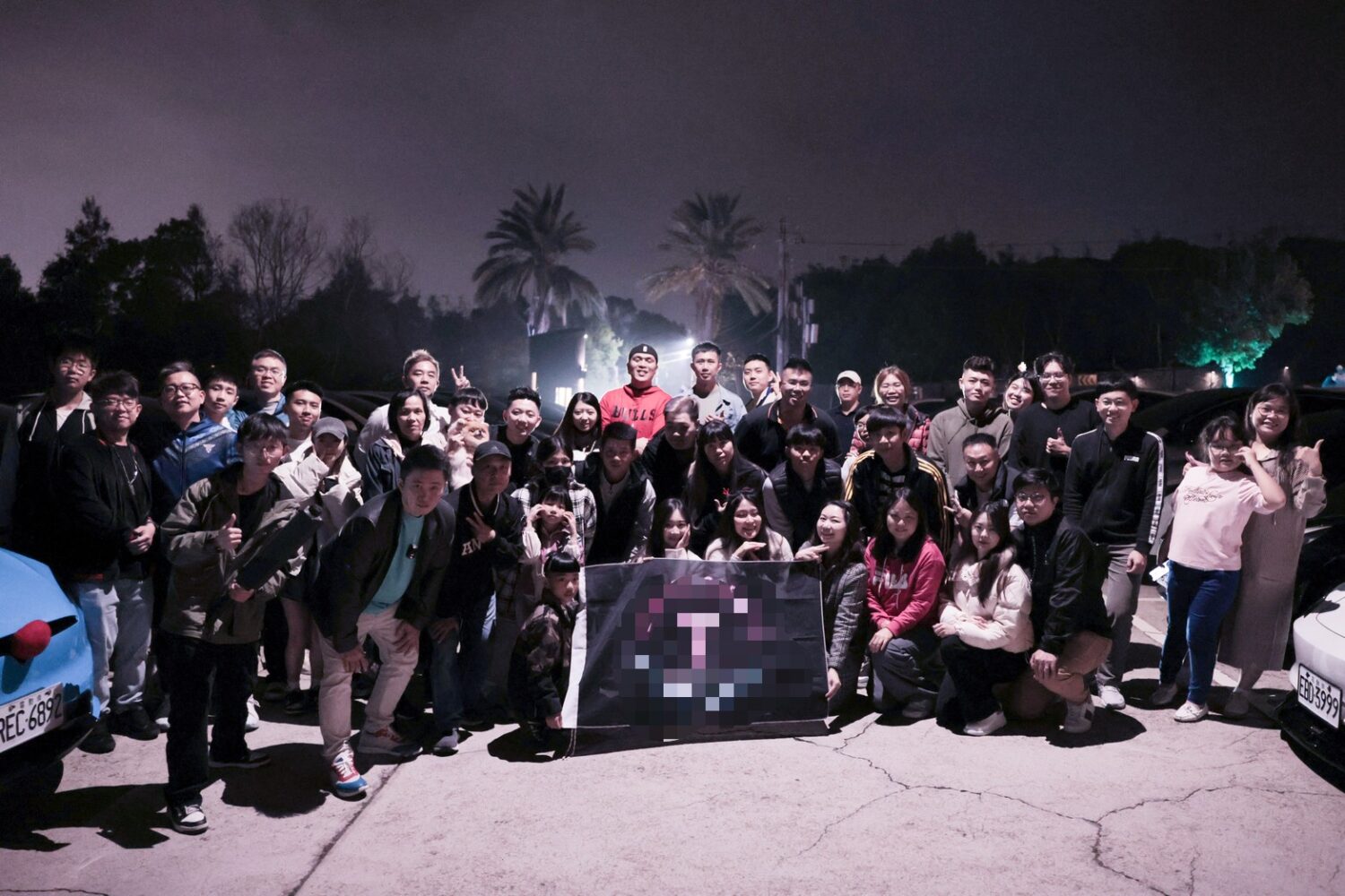 聖誕車聚送暖　670份點心送達台中七大弱勢照顧單位