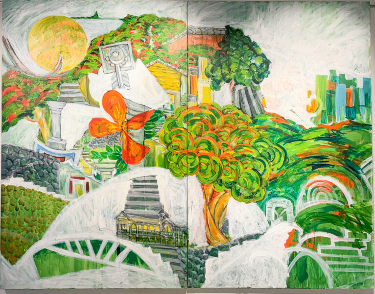 ▲吳梅嵩校長從藝術家到教育家的雙重視角，將帶領觀眾走進他跨越69年的創作生命，這不僅是一場展覽，更是一次看見「兩個吳梅嵩」的創作旅程。。（圖/中華藝術學校提供）