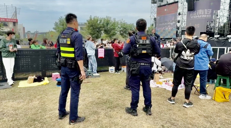 台南好Young耶誕搖滾演唱會如期開鑼 黃偉哲指示 全面加強維安