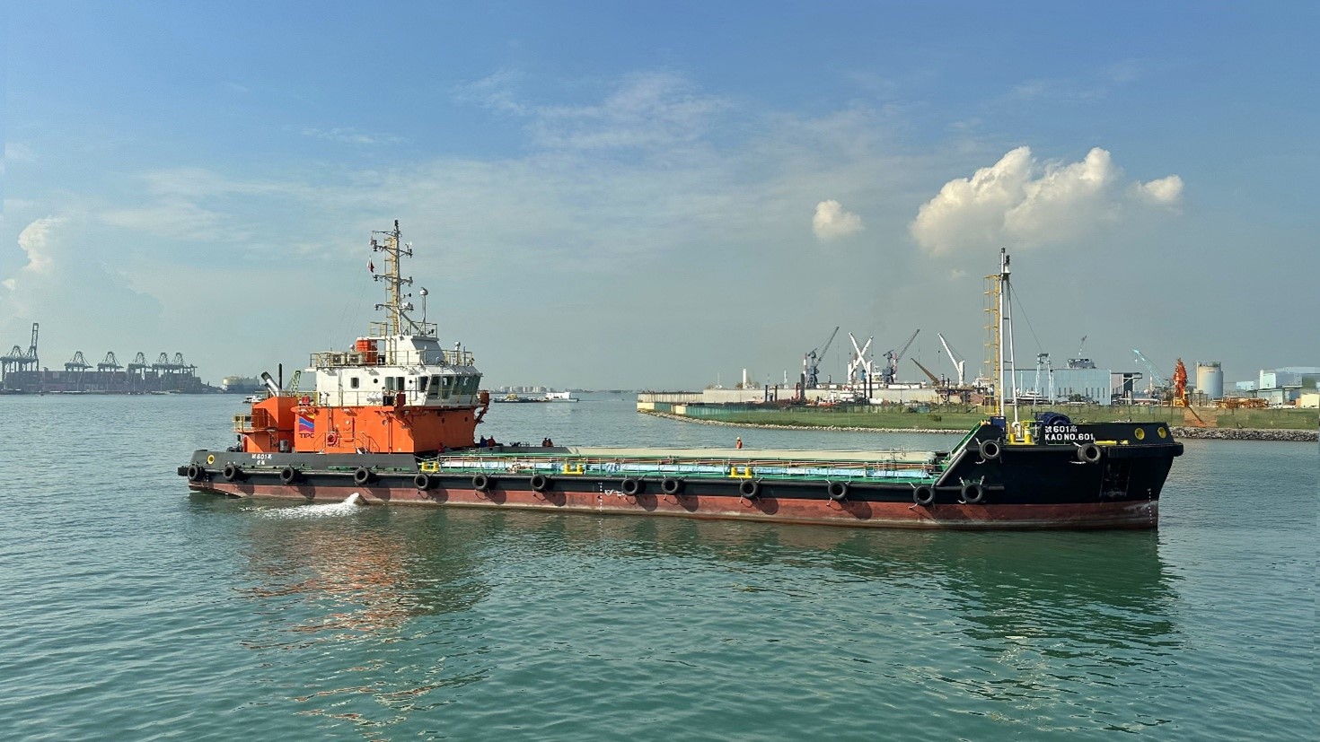 臺灣港務公司全新高601號受泥船將於115年第二季加入營運