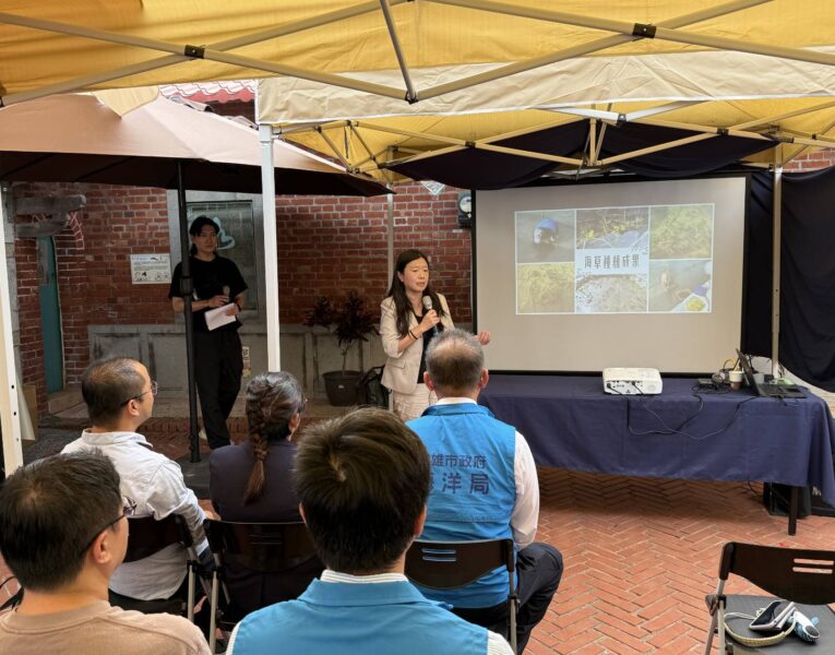 海保署結合高雄海洋局、高科大展現藍碳復育示範成果