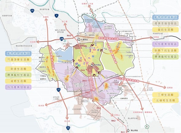 高雄路竹鄉村地區整體規劃正式啟動 接軌TOD與科技產業S廊帶 打造宜居、宜業智慧新城