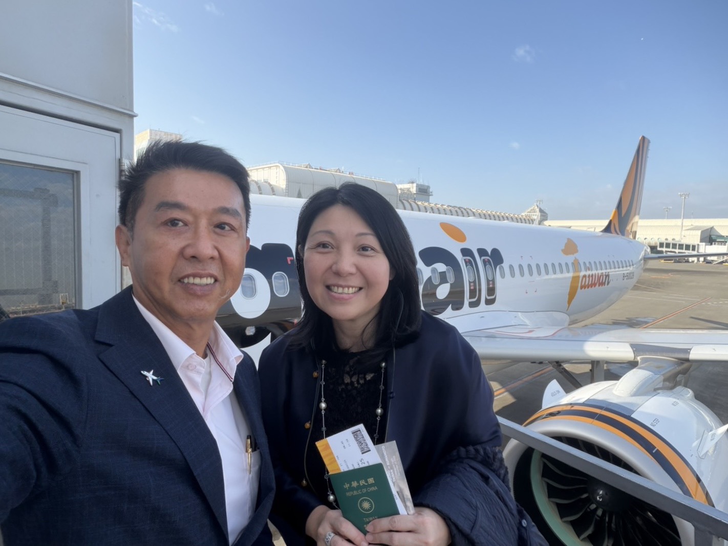 台灣虎航開闢新航線 許智傑首航熊本新航線 準市長格局 招商、航線、拚外交