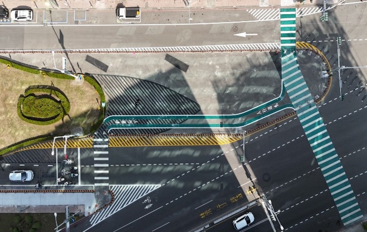 通行更安全！ 高雄市苓雅中正五福凱旋路口改善完成