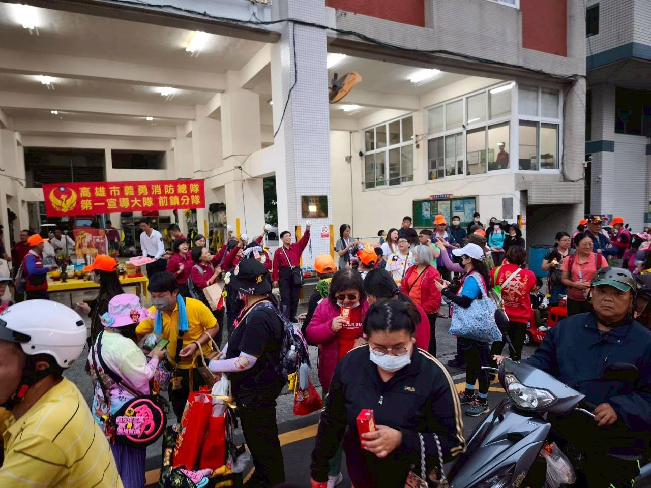 白沙屯拱天宮媽祖高雄前鎮漁港繞境活動宣導