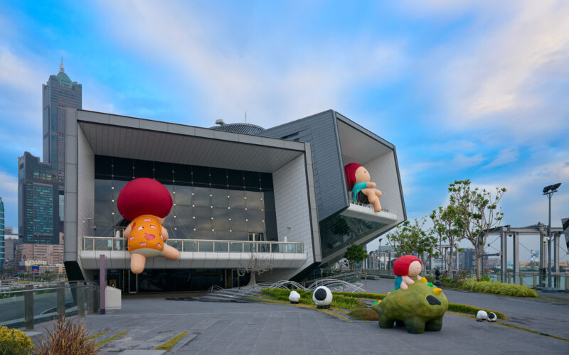 ▲近年來承億酒店進一步將文化能量延伸至高雄港旅運中心，定位其為「藝術國門」。（圖/高雄承億酒店提供）