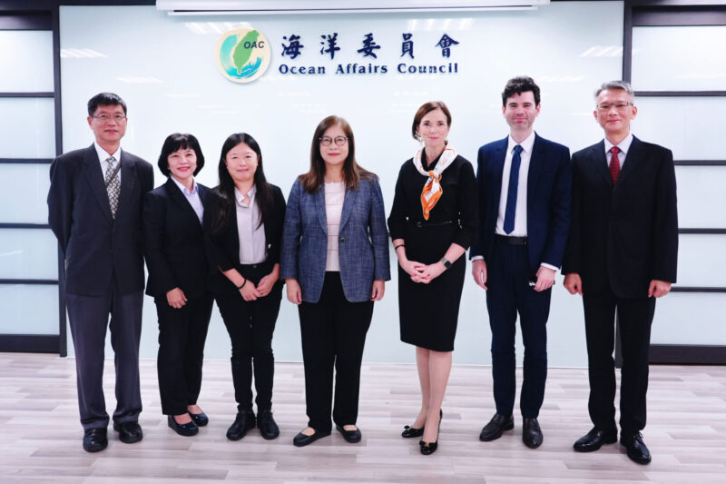 加拿大駐台代表何曼麗拜會管碧玲 暗船偵知合作推進  台加海事工作坊明年首登台