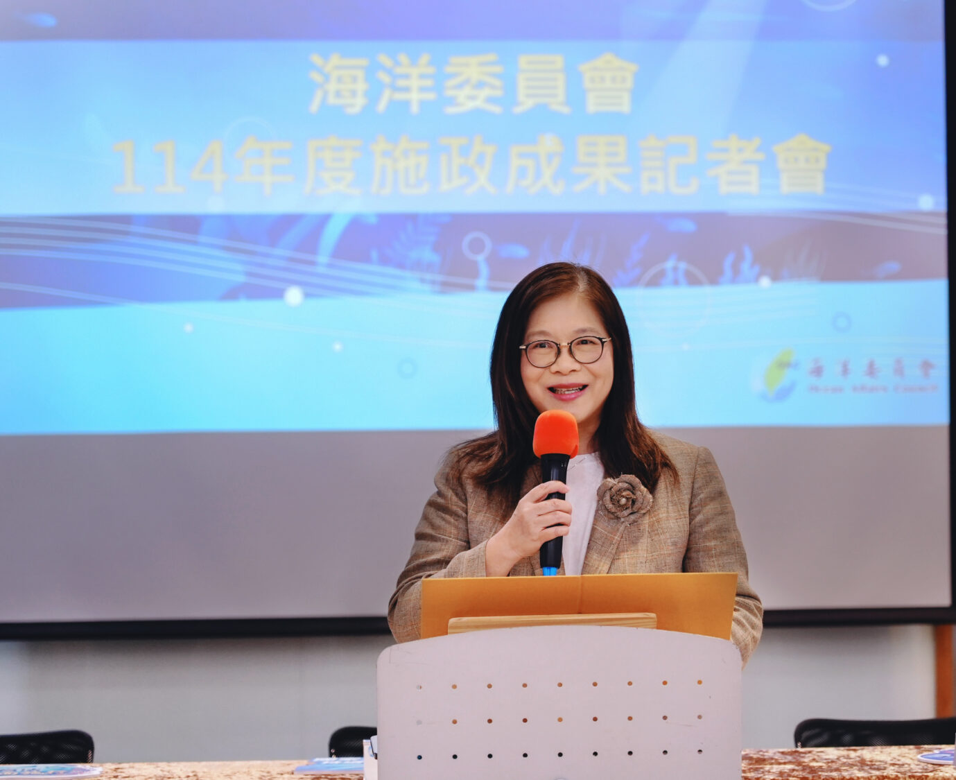 管碧玲帶領海委會四大突破與十大重要成果 呼籲國人支持讓海洋治理穩步向前